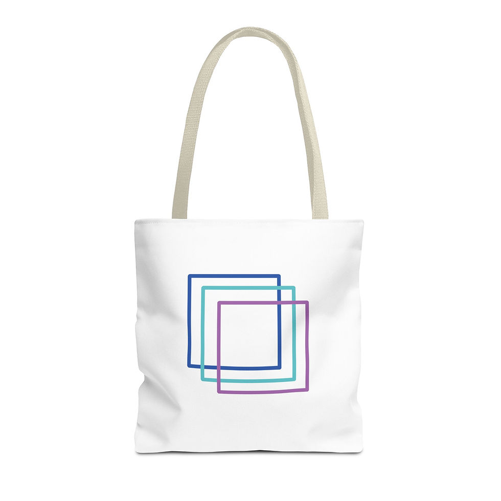 Thumbnail: FTC - Full Color Squares Logo Tote Bag