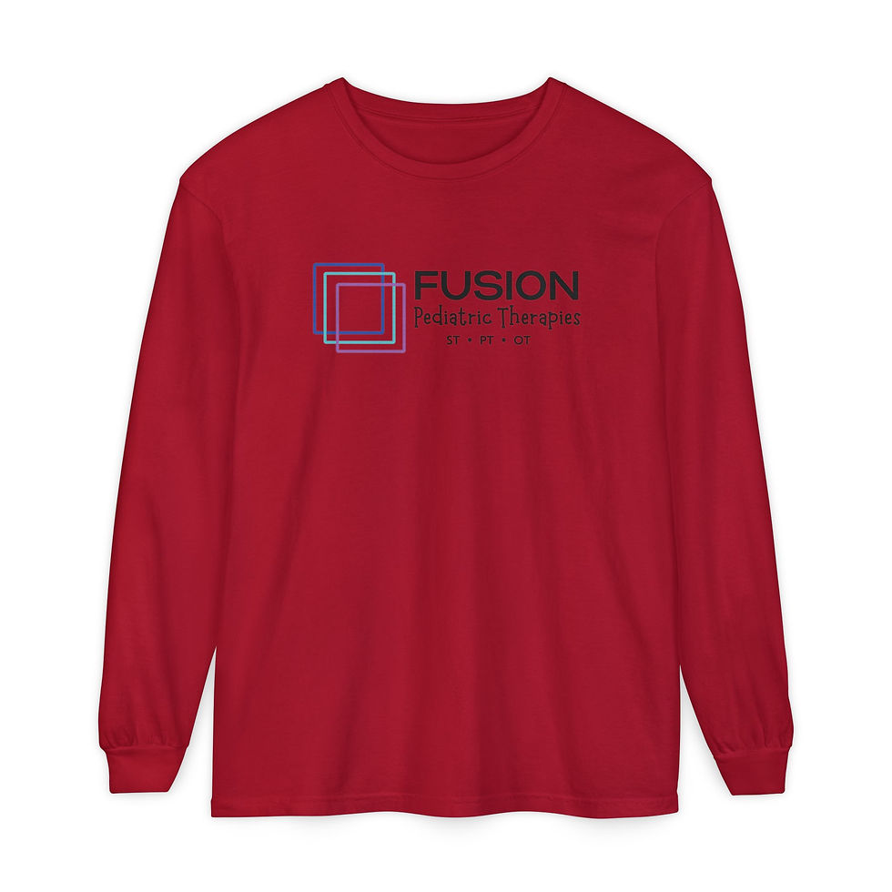 Thumbnail: FPT - Black Logo Unisex Comfort Colors Long Sleeve Tee