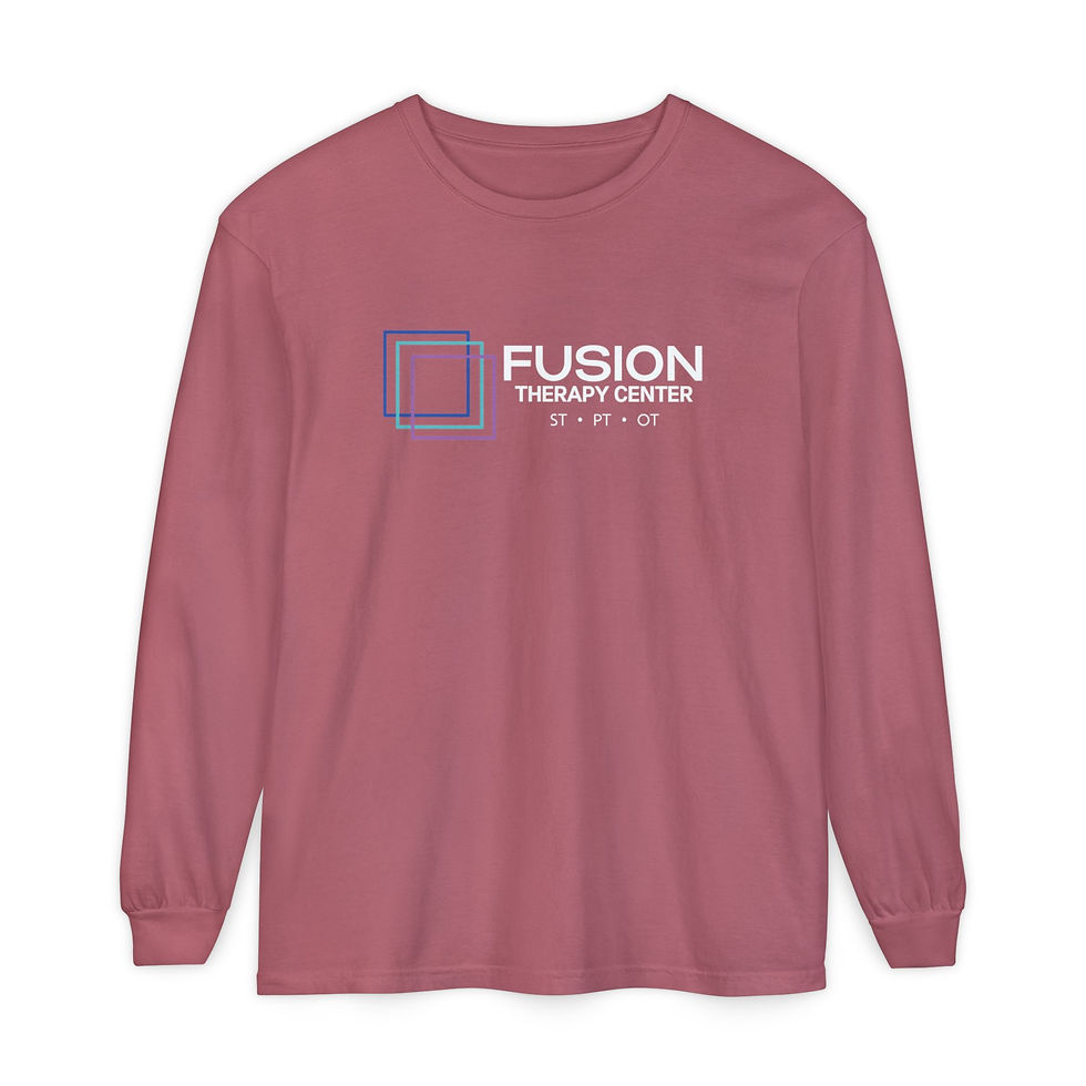 Thumbnail: FTC - White Logo Unisex Comfort Colors Long Sleeve Tee