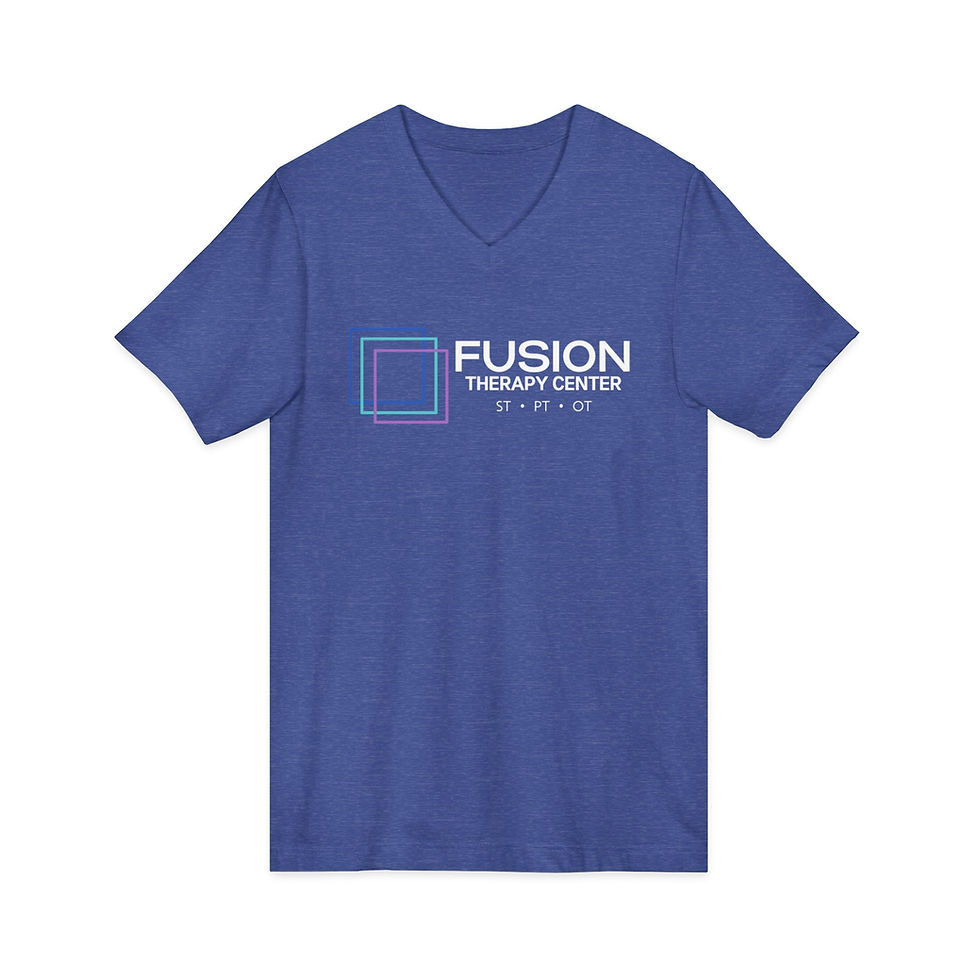 Thumbnail: FTC - White Logo Unisex Bella+Canvas V-Neck Tee