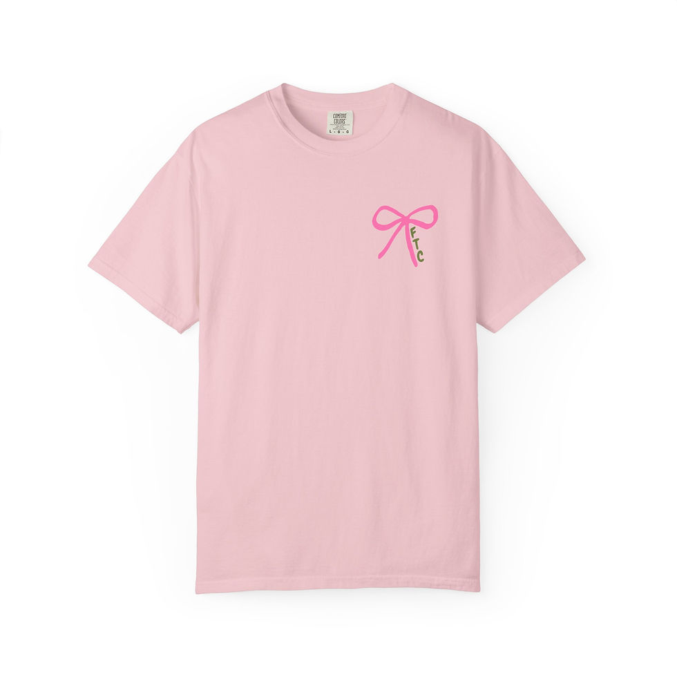 Thumbnail: Fusion Therapy Center Pink Spring Lemon Unisex Comfort Colors Tee