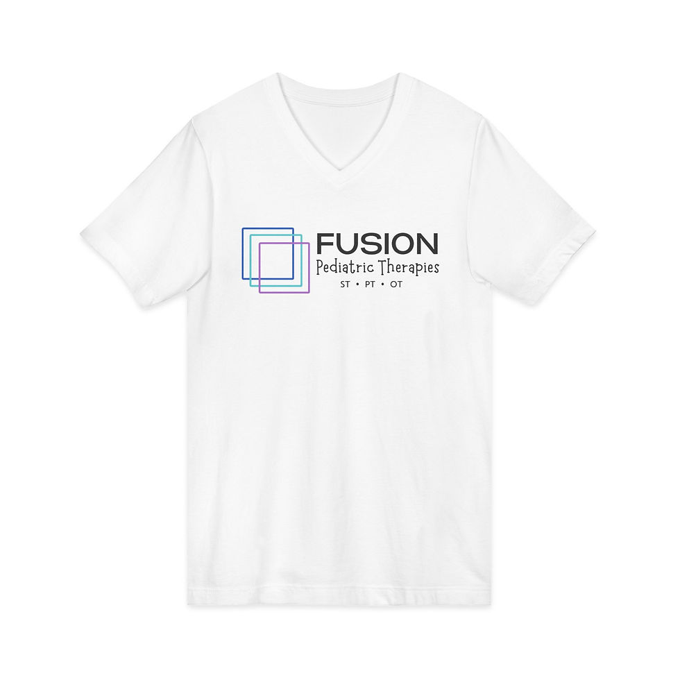Thumbnail: FPT - Black Logo Unisex Bella+Canvas V-Neck Tee