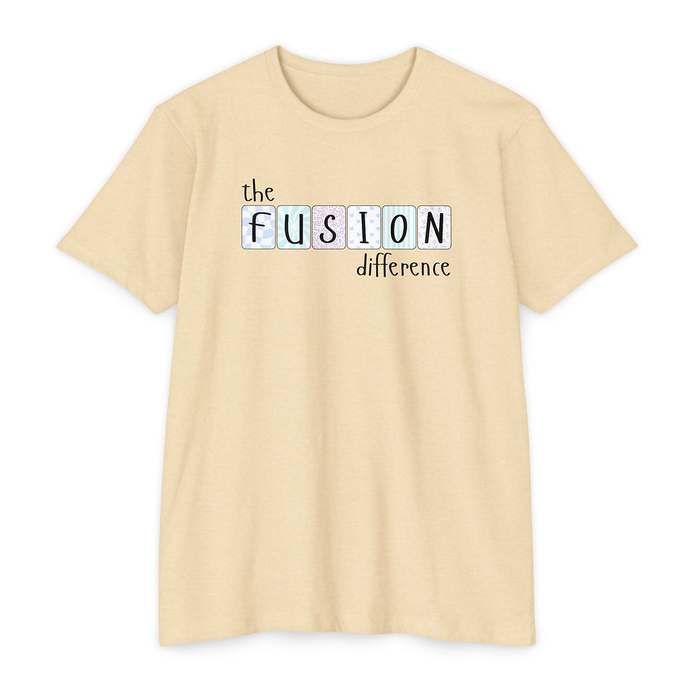 Thumbnail: The Fusion Difference Unisex Next Level Tee