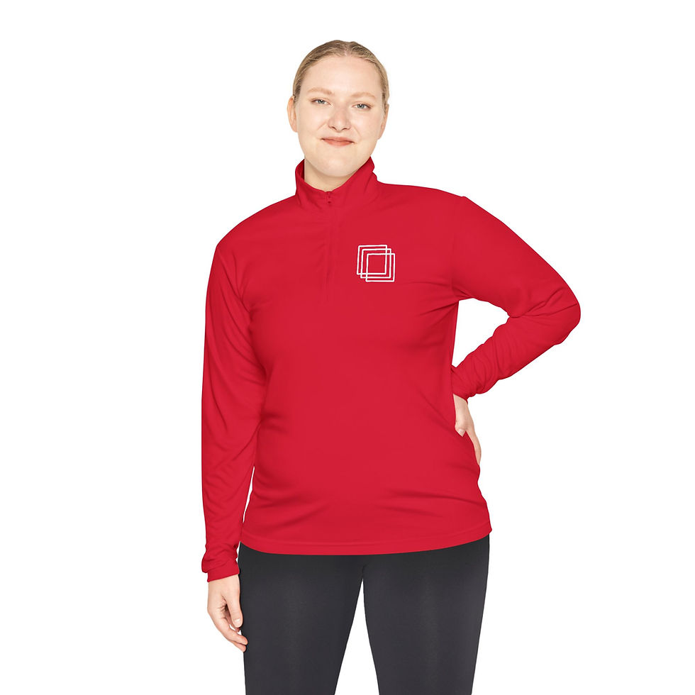 Thumbnail: FTC - White Squares Logo Sport-Tek Unisex Quarter-Zip Pullover