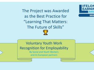 🏆 Our Project Won the Prize “Learning that Matters” in the LLLAwards 2020 among 1200 applicants