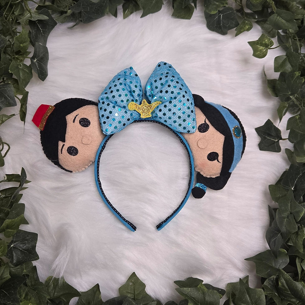 Princess Jasmine & Aladdin Tsum Tsum Ears