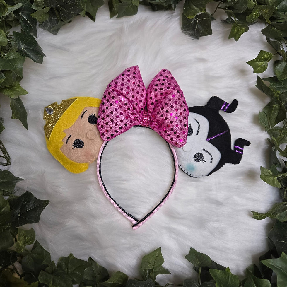 Princess Aurora & Maleficent Tsum Tsum Ears