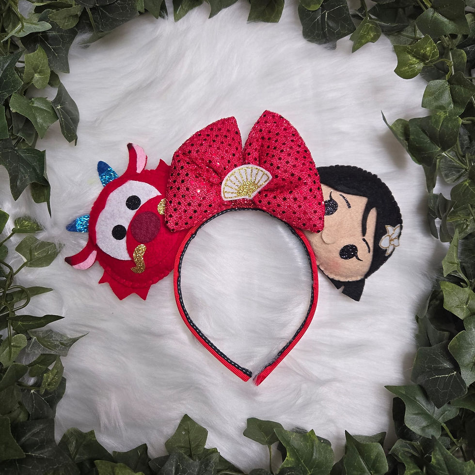 Mulan & Mushu Tsum Tsum Ears
