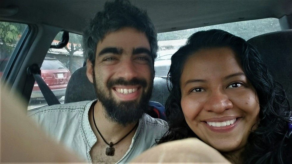 Making road friends Mexico