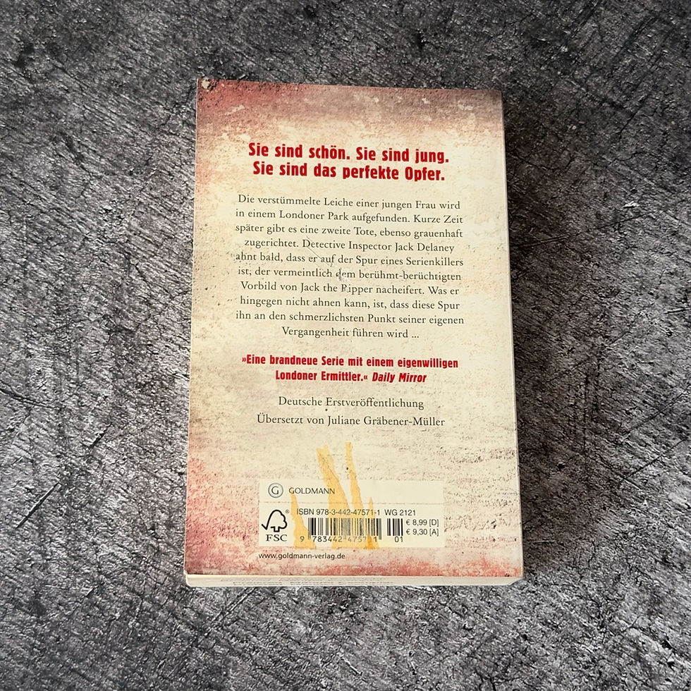 Thumbnail: Mark Pearson – Blutbeute (German Paperback, Used)