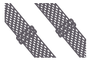 Icon of textured straps with triglide slide on both sides