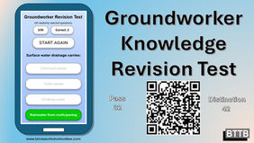 Groundworker Knowledge Revision Test