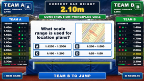 High Jump Construction Principles Quiz
