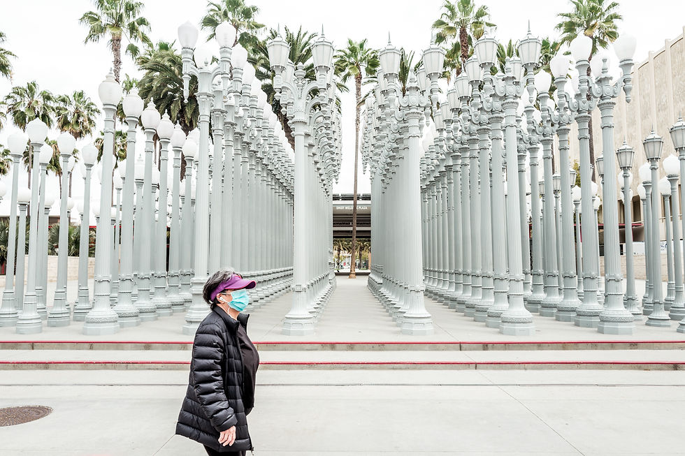 Urban Lights during Covid 19, Los Angeles