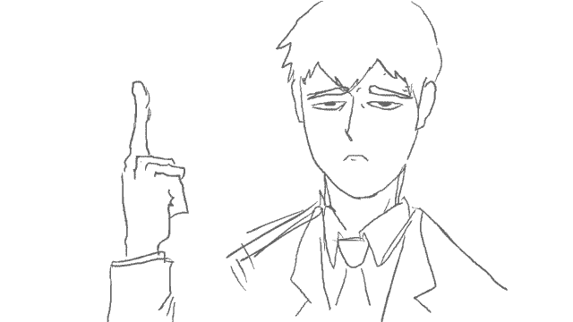 mob psycho fan anim