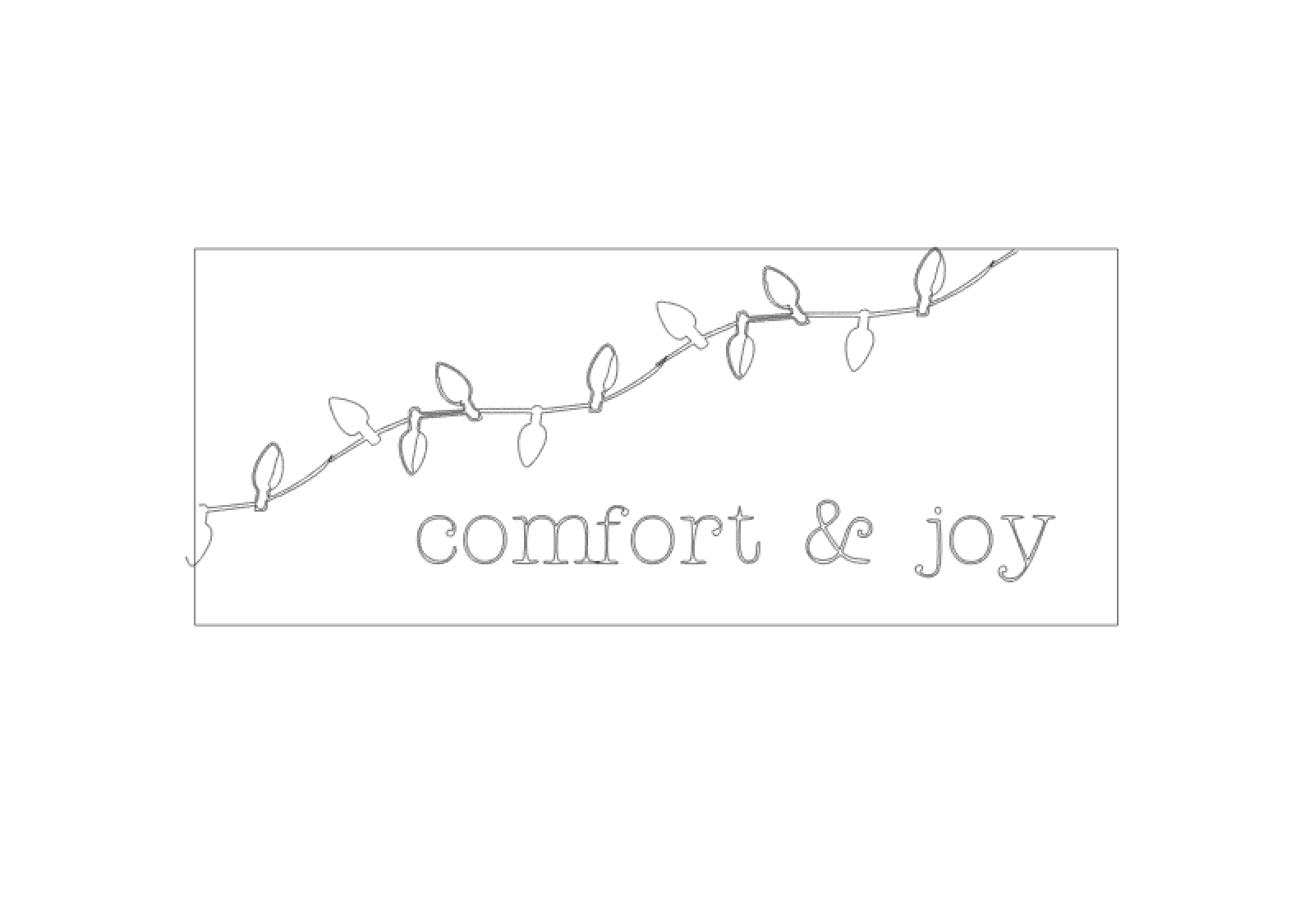 RUBY : Comfort &  Joy