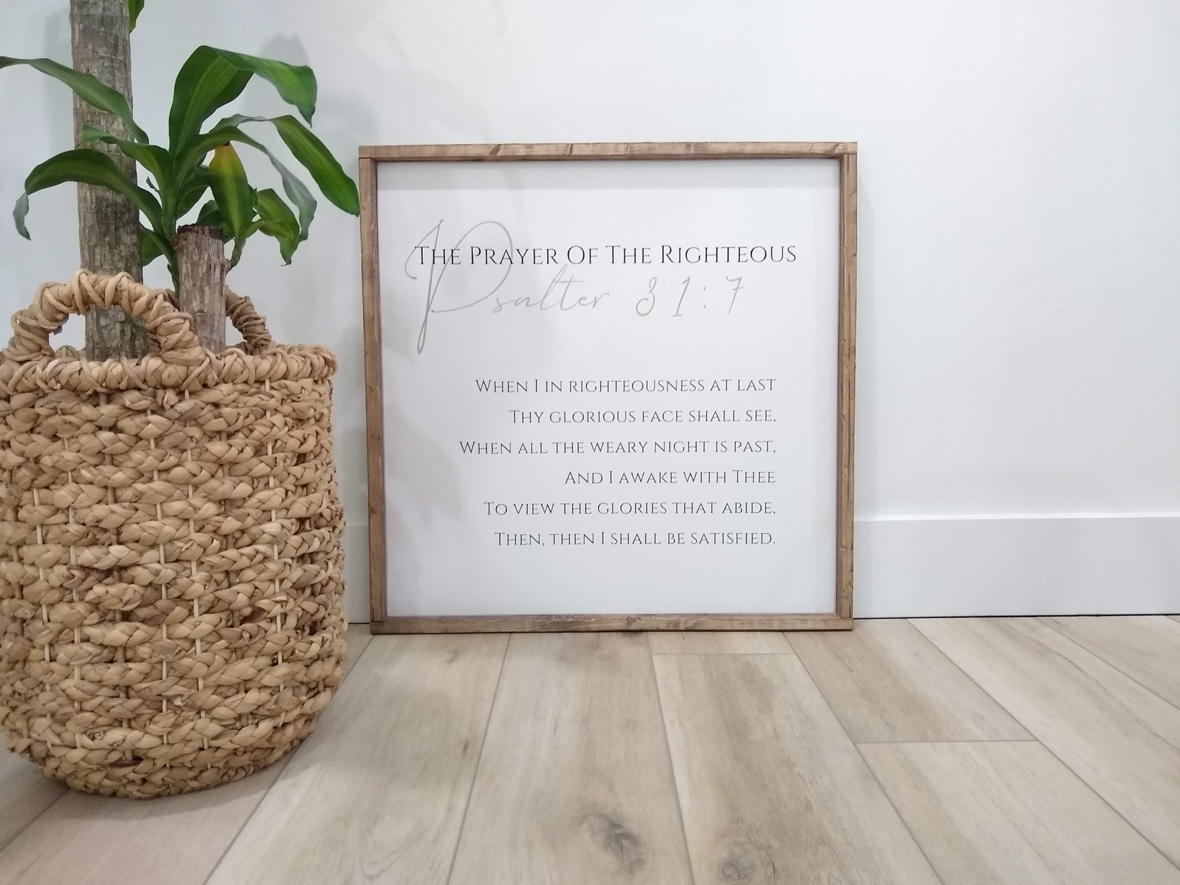 Psalter 31:7 When I In Righteousness At Last