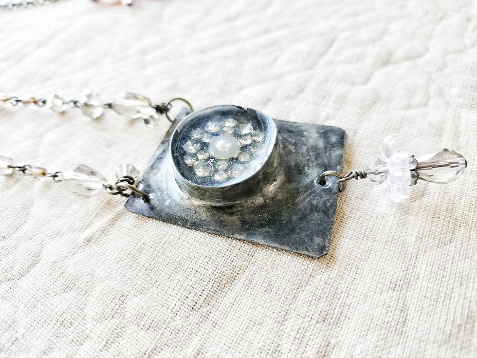 Thumbnail: Solder pendant necklace 