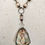 Thumbnail: Antique crystal necklace Mary or Quote 