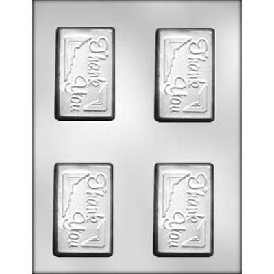 ThankYou Bar Chocolate Mold 3 1/4"
