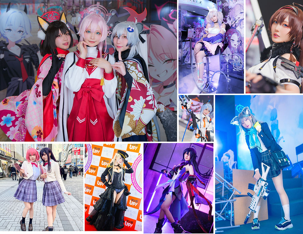 コスプレイヤー企業案件写真