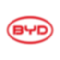 Logotipo da BYD, parceiro estratégico e case de comunicação da Buzz DML