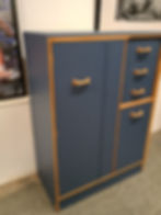 G Plan E Gomme  1950's Vintage Tallboy Wardrobe
