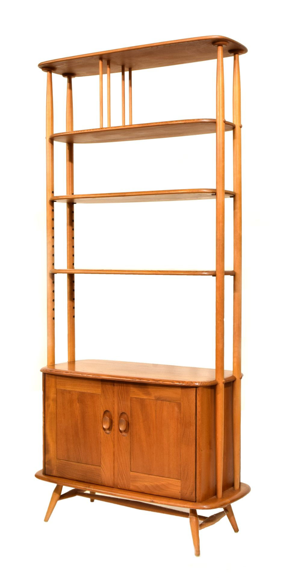 Vintage Ercol Windsor Giraffe Bookcase Room Divider