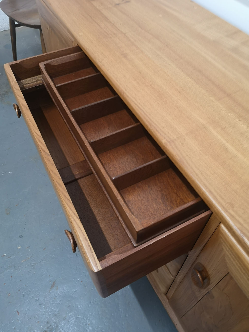 Thumbnail: Vintage Ercol Windsor Low Sideboard