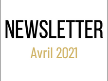 📰 Newsletter Avril 2021