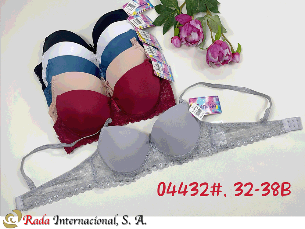 Brassier para dama | Ref. 04432  | Docena surtida | SZ 32-38B