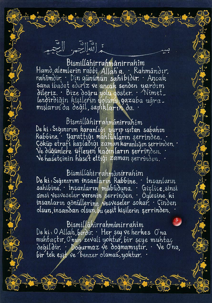 Fatiha - Felak - Nas - İhlas Suresi