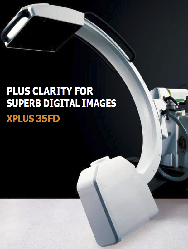 KnovelMed imaging equipment positioned in a modern hospital corridor for rapid diagnostics