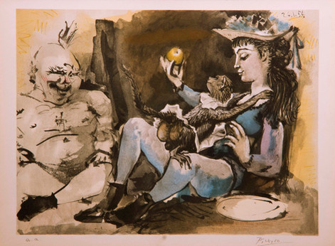 "Girl with Monkey"