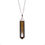 Thumbnail: Gemstone Classic Point Pendant - Tiger Eye