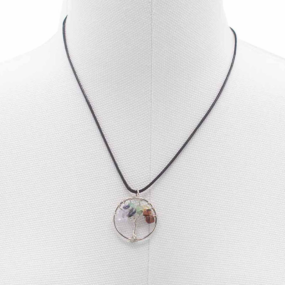 Thumbnail: Tree of Life Pendant - Chakra
