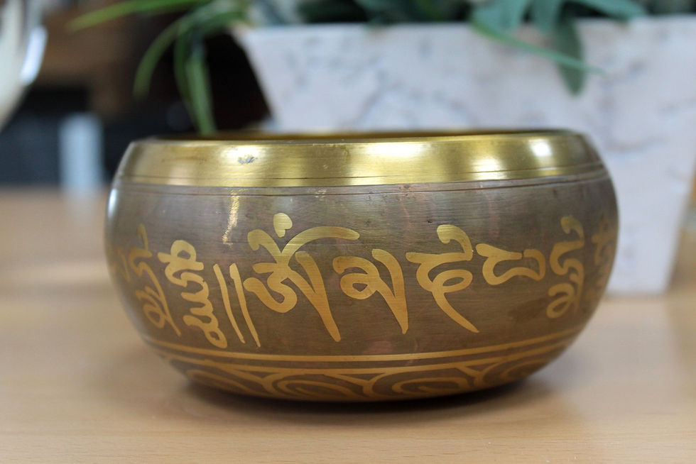 Thumbnail: Large Five Buddha Singing Bowl