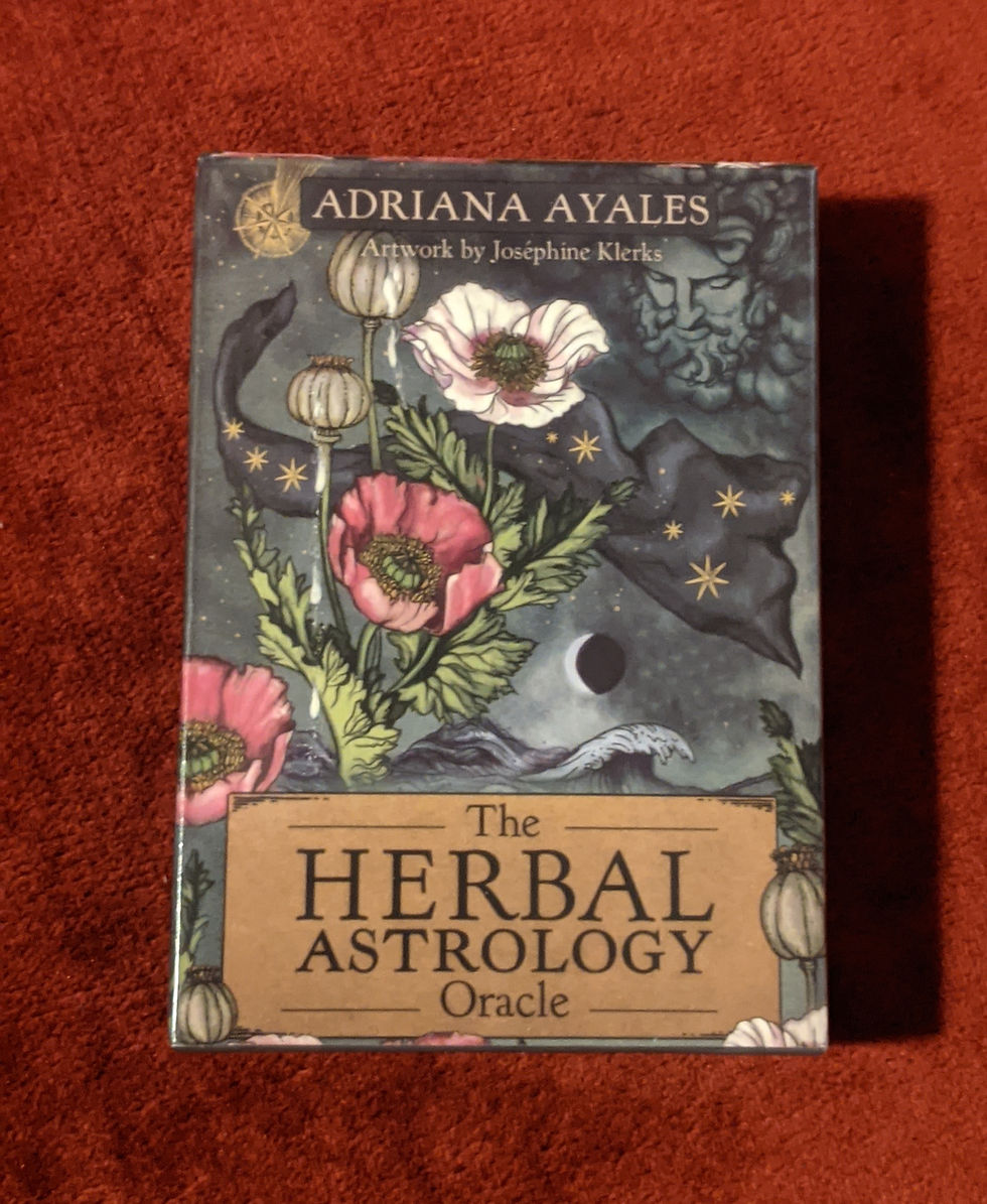 Thumbnail: The Herbal Astrology Oracle Cards - pocket-sized