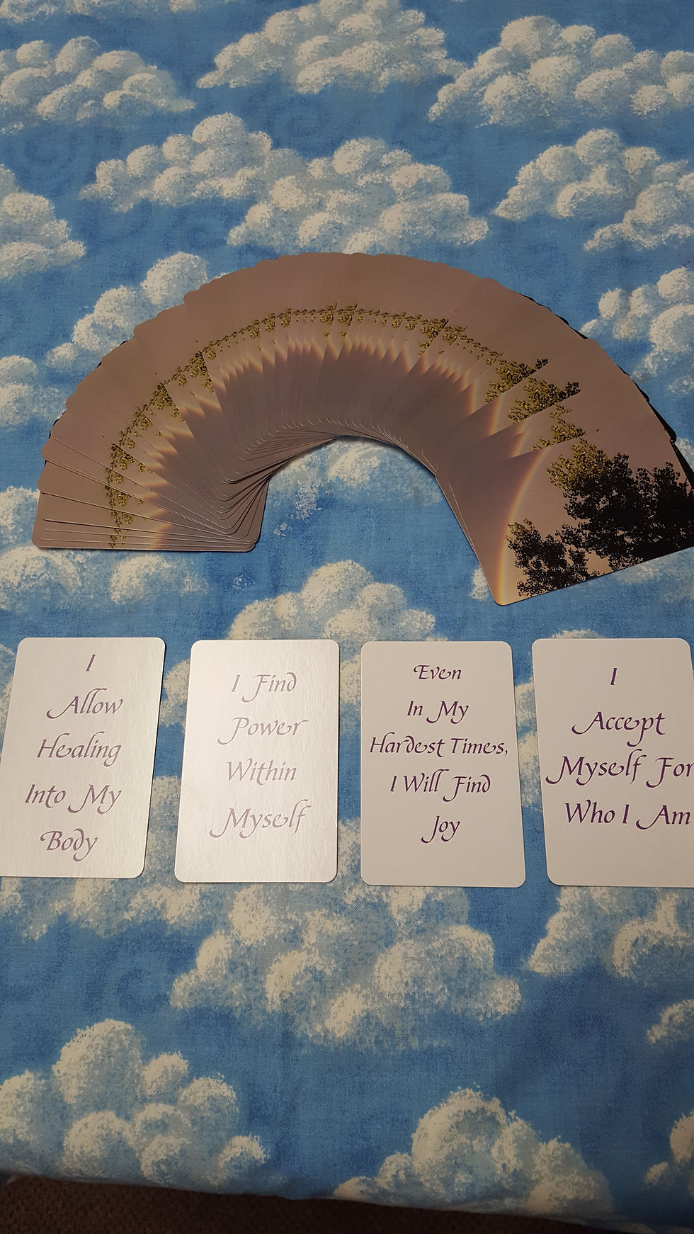 Thumbnail: Loving The Self - Affirmation Cards by Claire Marie Kohout