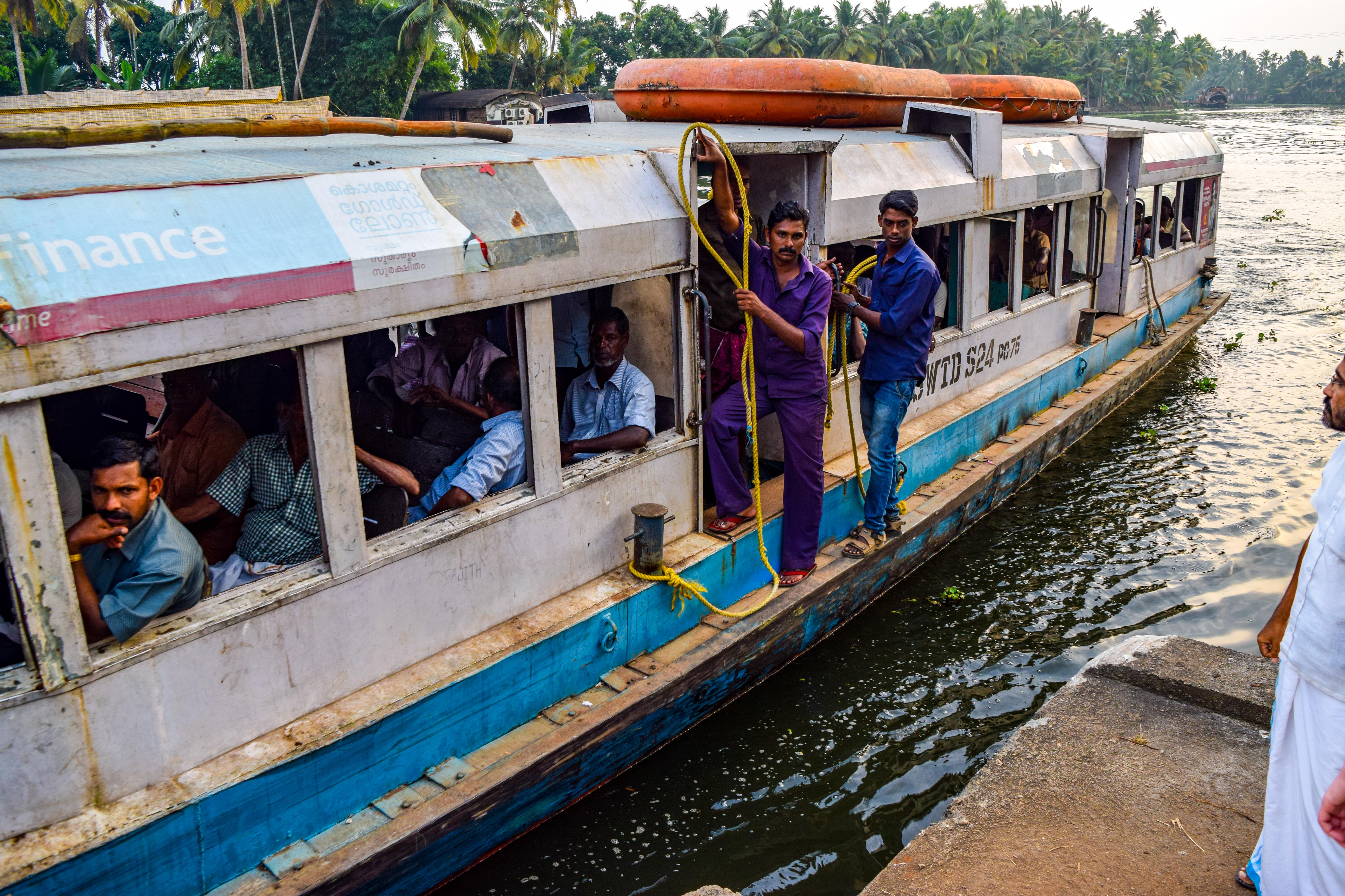 River ferry · Kerala, India