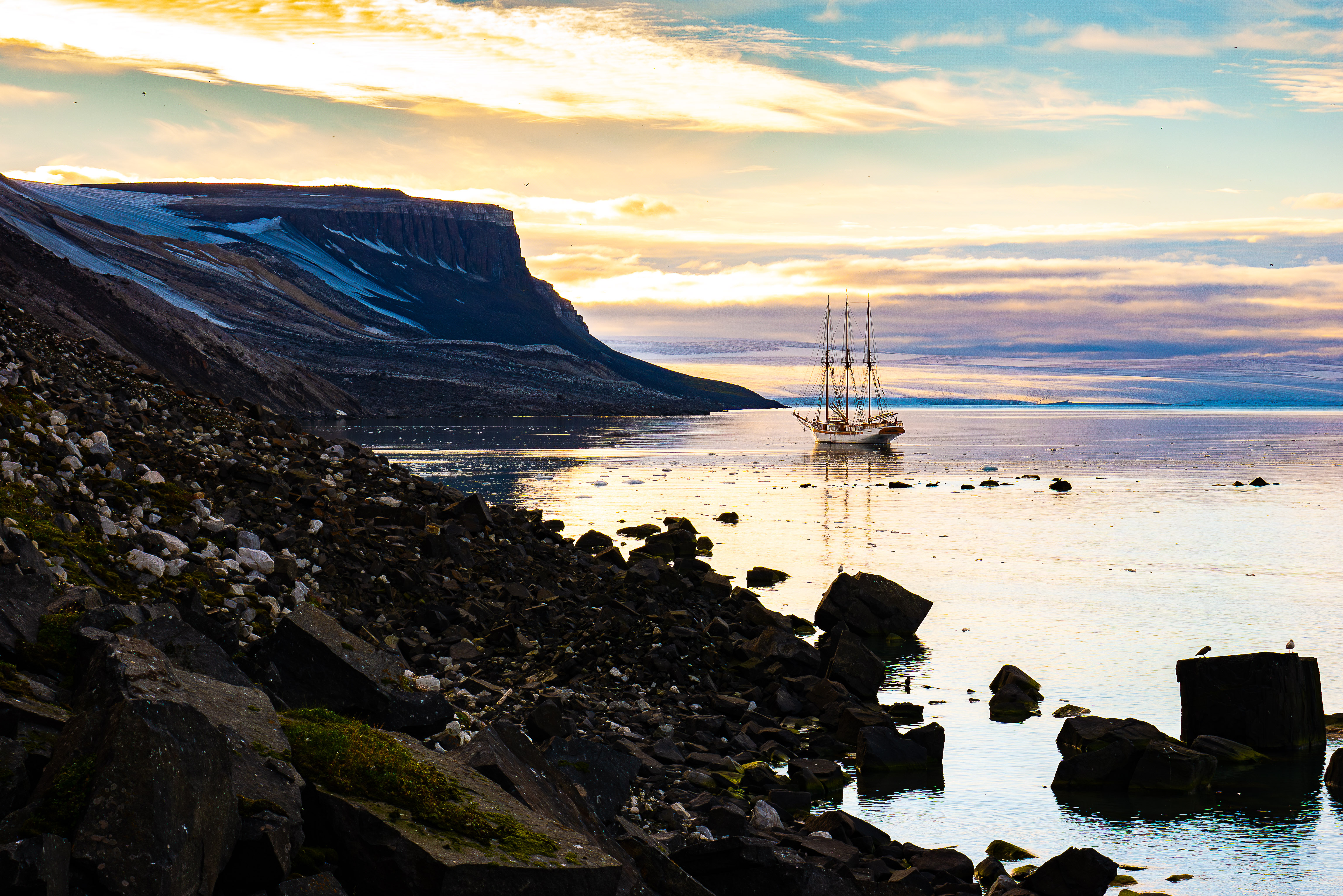 Svalbard fjord · Arctic