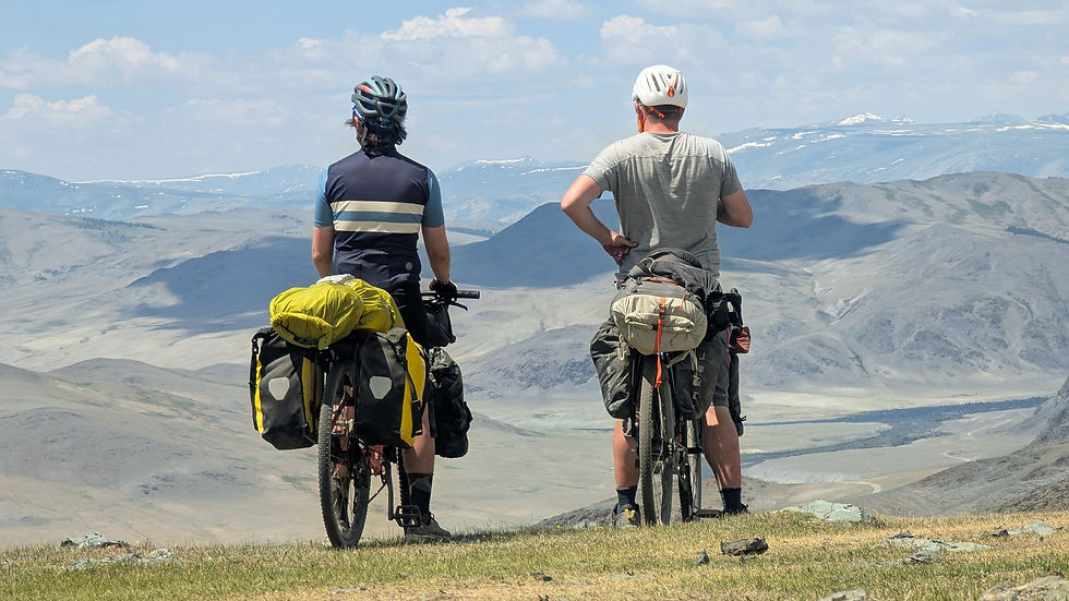 Tom Harding - Attempting to be first: A bike-pack-mountaineering expedition to the far west of Mongolia