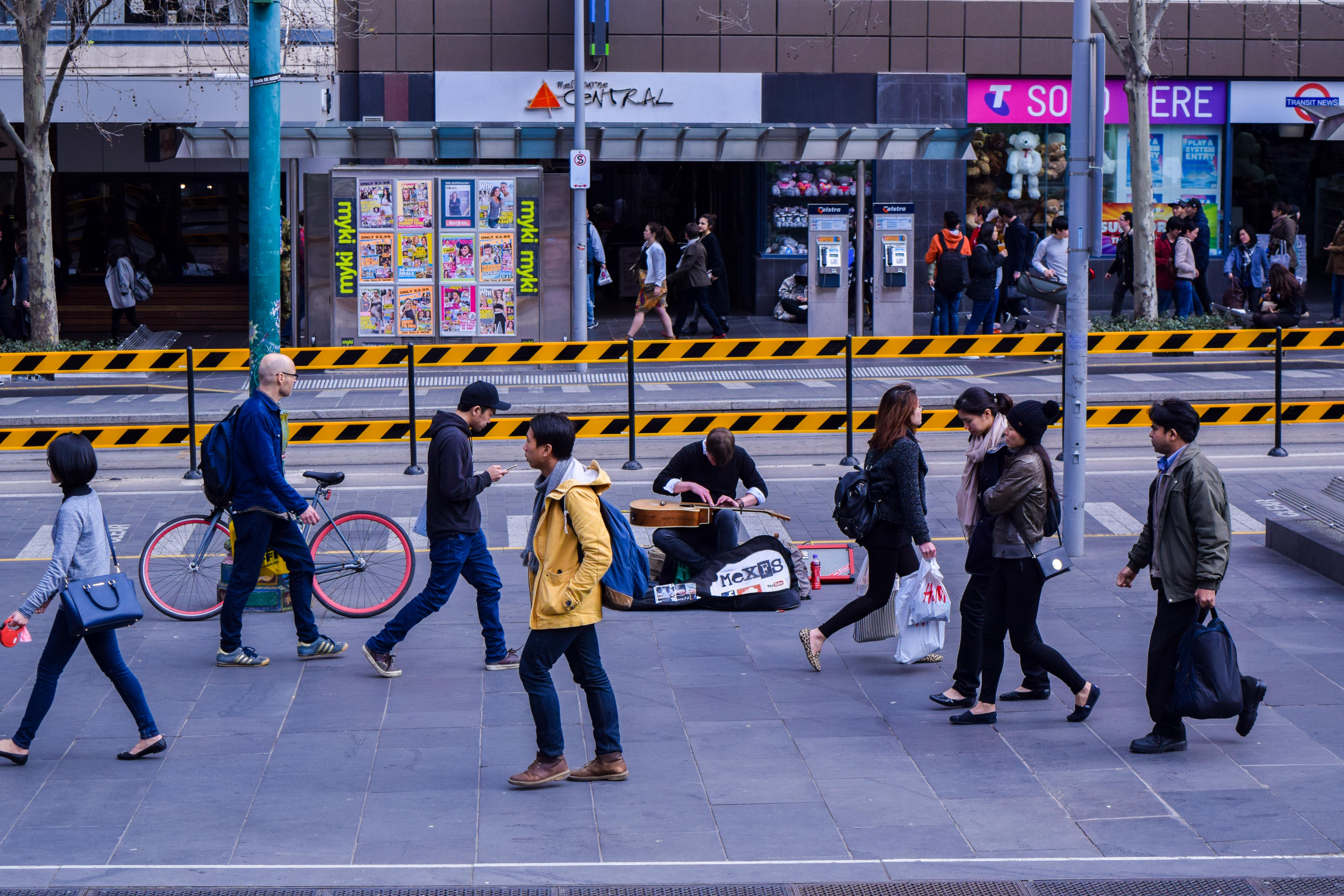 Melbourne busker · Australia