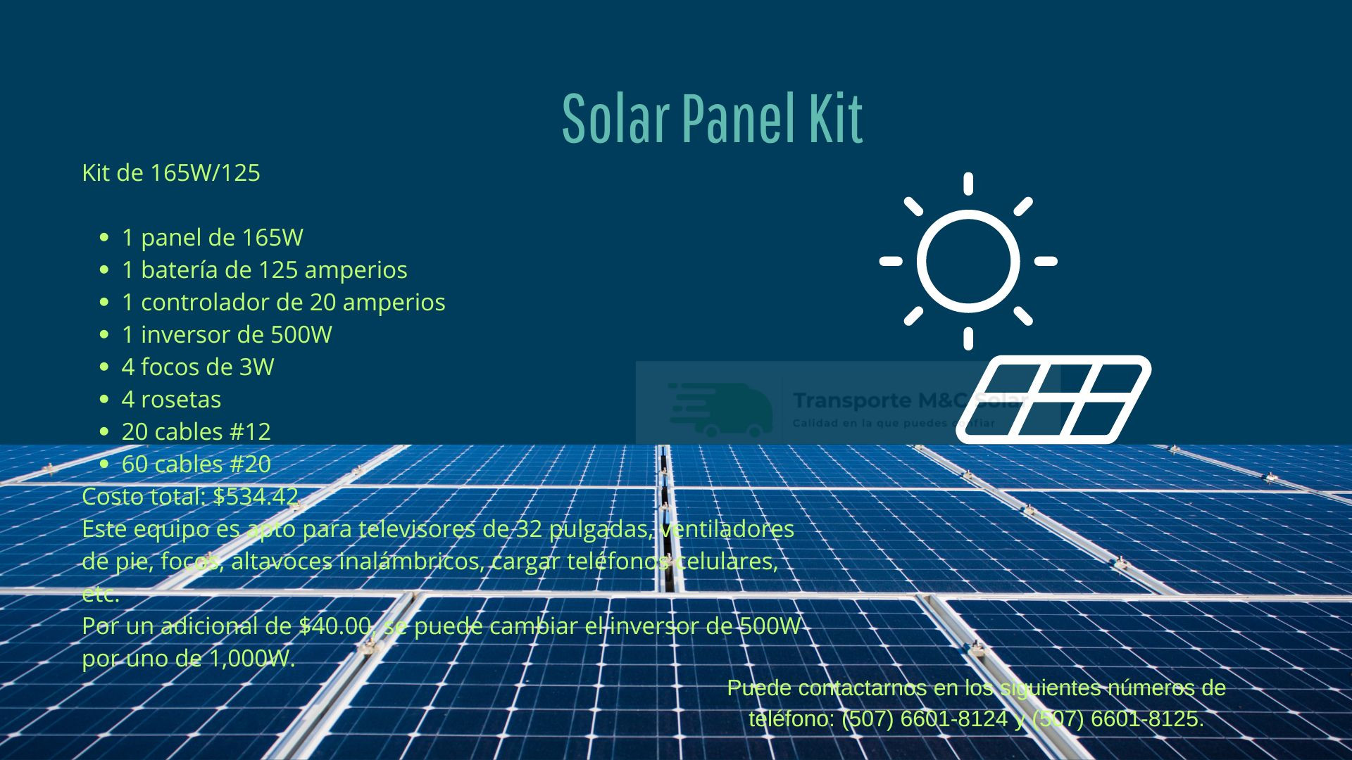 Kit solar