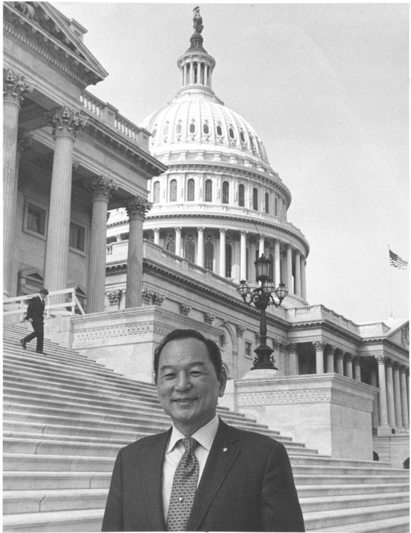 U.S. Senator and Veteran Spark Matsunaga