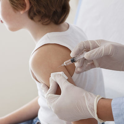 Un enfant vaccination