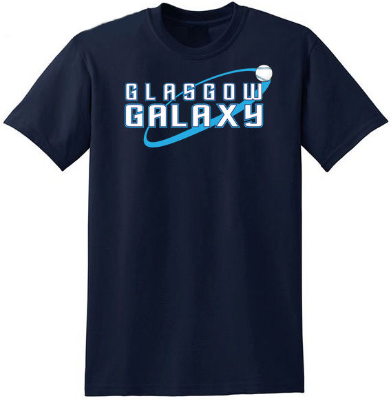 Thumbnail: Mens Large Glasgow Galaxy Cotton T-Shirt