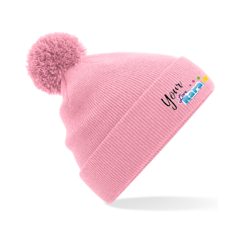 Thumbnail: Kids Pom Pom Beanie - Love Rara