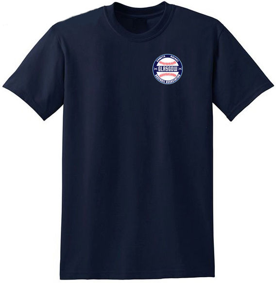 Thumbnail: Mens Glasgow Baseball Association Cotton T-Shirt