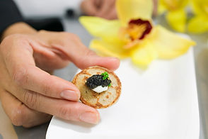 caviar Blini